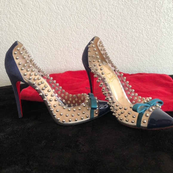 Christian louboutin. Size 37 worn once - Picture 4 of 9